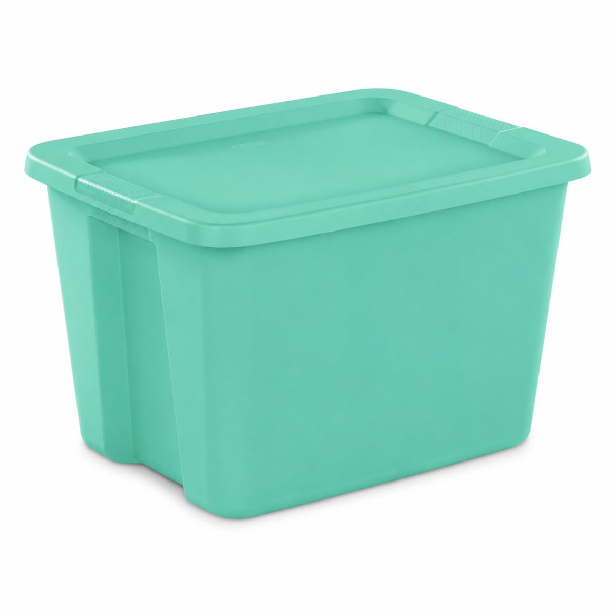 6 Pack 27 Gallon Heavy Duty Storage Bins with Snap Lids, Durable Plastic Storage Totes with Stackable Black Containers & Yellow Latching Covers for Home Garage Moving Organization