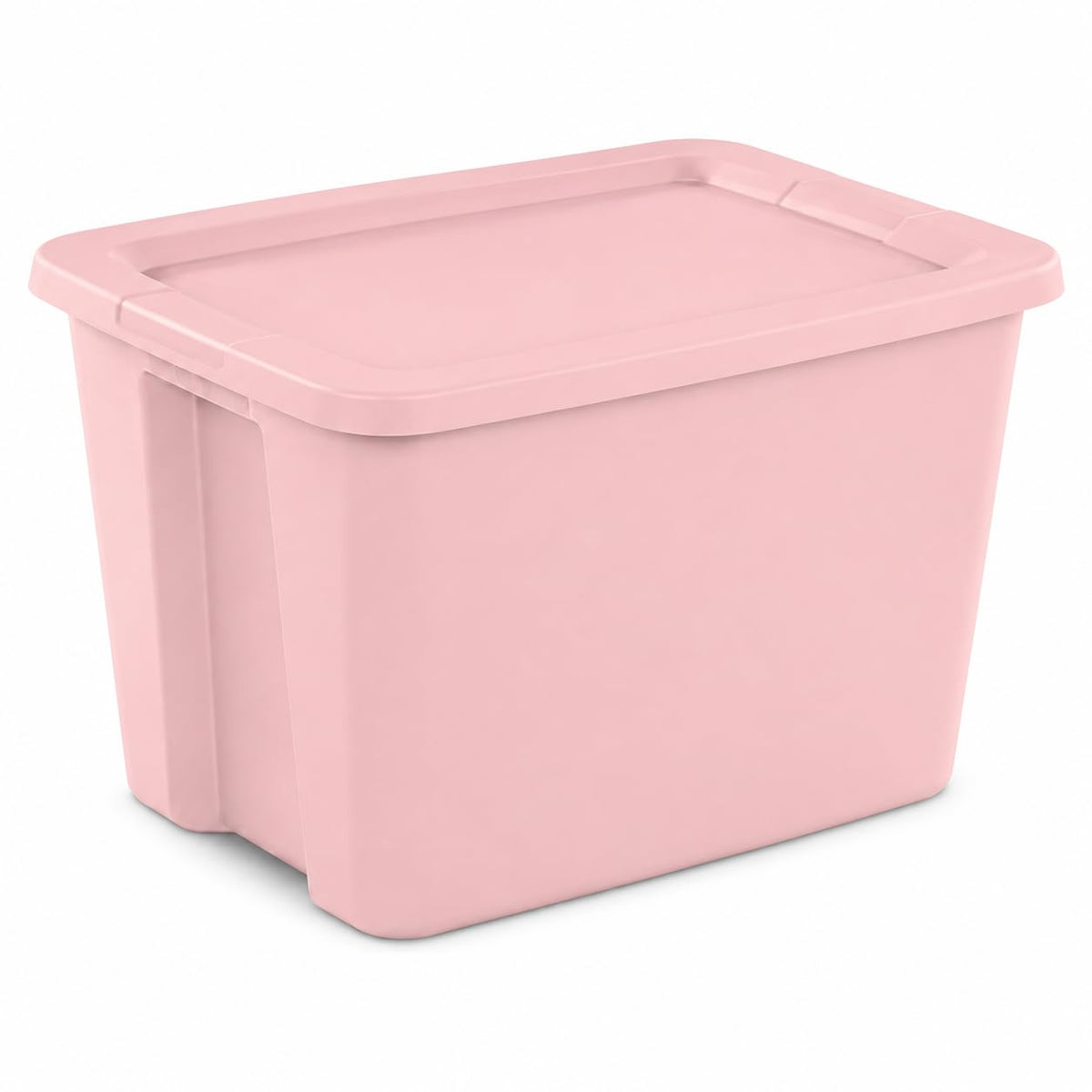 6 Pack 27 Gallon Heavy Duty Storage Bins with Snap Lids, Durable Plastic Storage Totes with Stackable Black Containers & Yellow Latching Covers for Home Garage Moving Organization