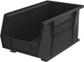 Akro-Mils 12 Pack AkroBins Plastic Storage Bins, Space-Saving Stackable Organizers for Garage, Classroom and Warehouse Organization, Blue