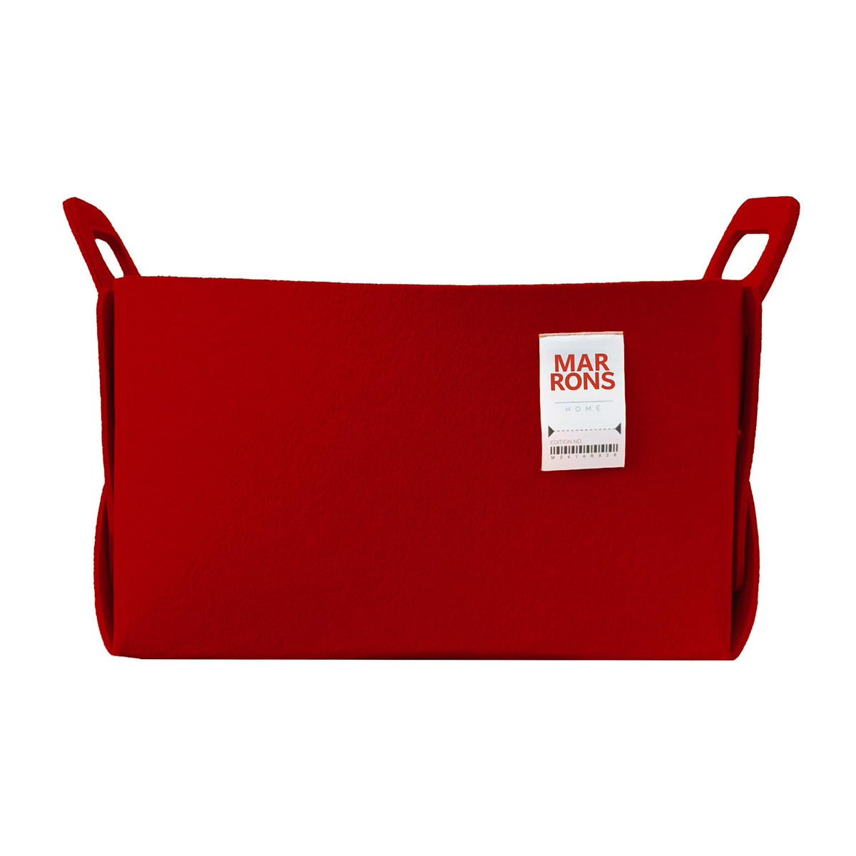 Collapsible Felt Olive Storage Bin Small 7.1"x5.1"x5.1" – Foldable Basket with Handles for Closet, Storage, Laundry Room Organization, Decorative Storage Baskets for Shelves, Nursery