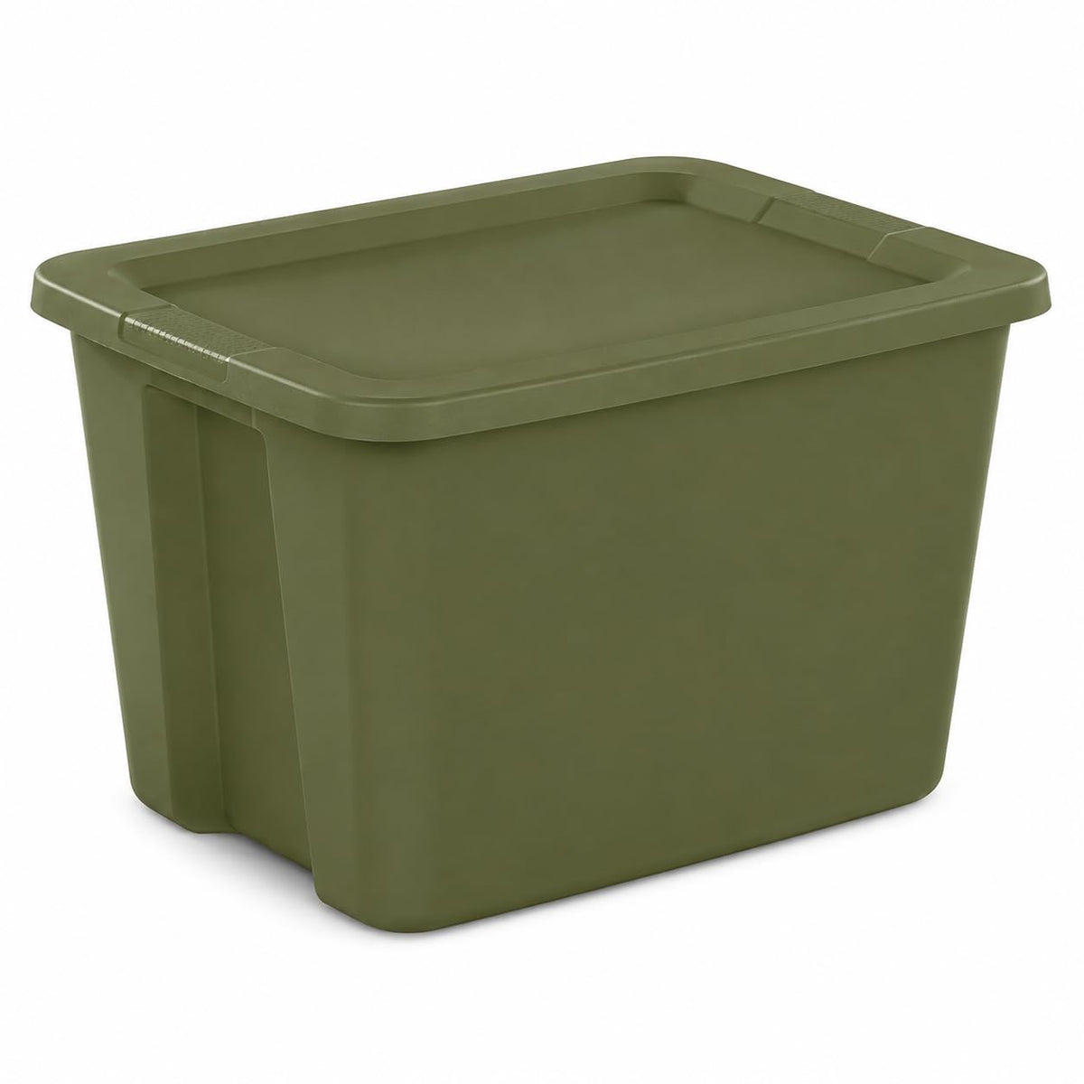 6 Pack 27 Gallon Heavy Duty Storage Bins with Snap Lids, Durable Plastic Storage Totes with Stackable Black Containers & Yellow Latching Covers for Home Garage Moving Organization