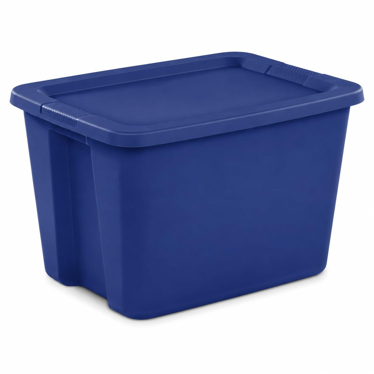 6 Pack 27 Gallon Heavy Duty Storage Bins with Snap Lids, Durable Plastic Storage Totes with Stackable Black Containers & Yellow Latching Covers for Home Garage Moving Organization