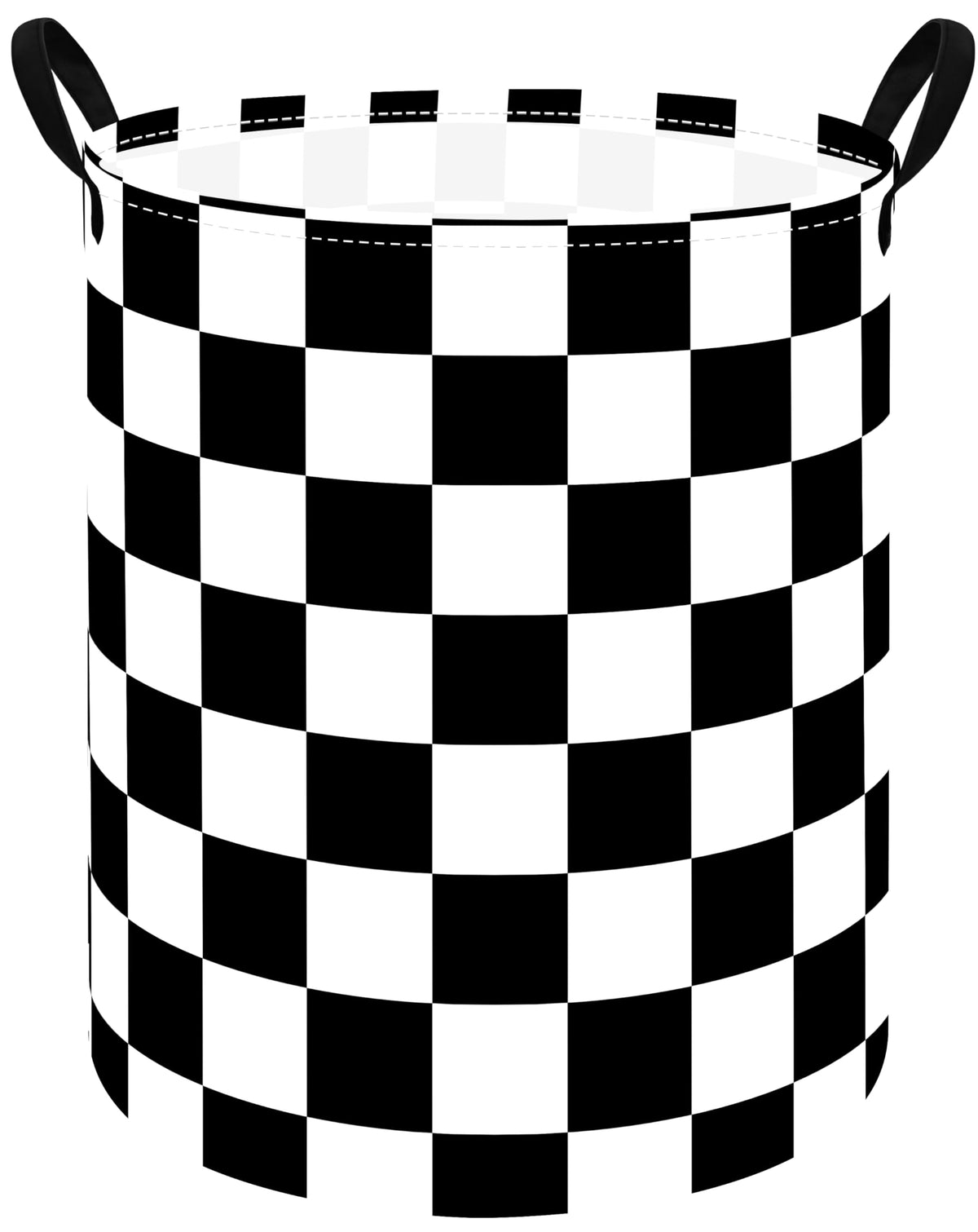 MAIZMZ Sage Checkered Storage Basket Extra Large 80L Kids Hamper Baby Laundry Basket Waterproof Toys Car Organizer Collapsible Canvas for Home/Dorm/Pet/Office/Closet/Shelf/Gift Baskets