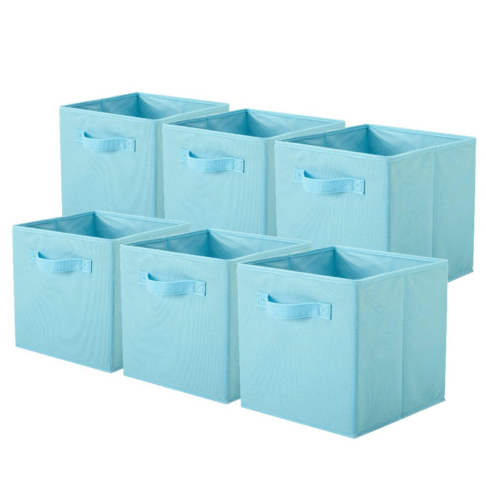 ShellKingdom Storage Bins, Foldable Fabric Storage Cubes And Cloth Storage