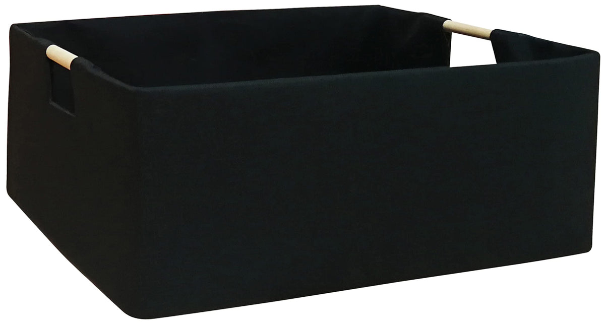 Storage Bin for Shelves Rectangle Closet Baskets Foldable Box with Handles, Gray Storage Bins, Storage Boxes for Home Office Car Dormroom