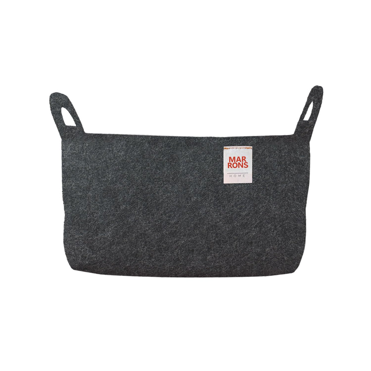 Collapsible Felt Olive Storage Bin Small 7.1"x5.1"x5.1" – Foldable Basket with Handles for Closet, Storage, Laundry Room Organization, Decorative Storage Baskets for Shelves, Nursery