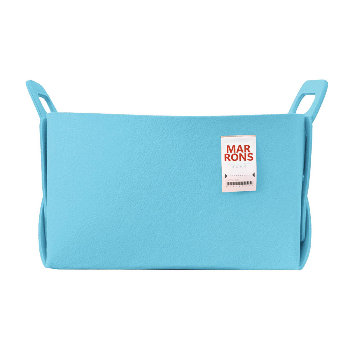 Collapsible Felt Olive Storage Bin Small 7.1"x5.1"x5.1" – Foldable Basket with Handles for Closet, Storage, Laundry Room Organization, Decorative Storage Baskets for Shelves, Nursery