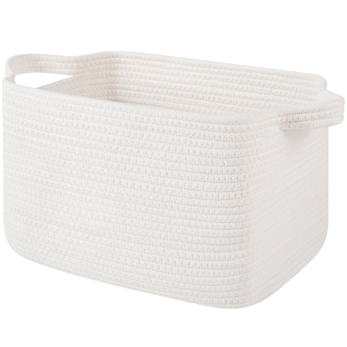 OIAHOMY 30L Woven Storage Basket for Shelves Baskets for Organizing Brown
