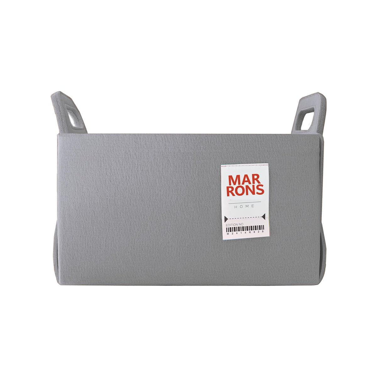 Collapsible Felt Olive Storage Bin Small 7.1"x5.1"x5.1" – Foldable Basket with Handles for Closet, Storage, Laundry Room Organization, Decorative Storage Baskets for Shelves, Nursery