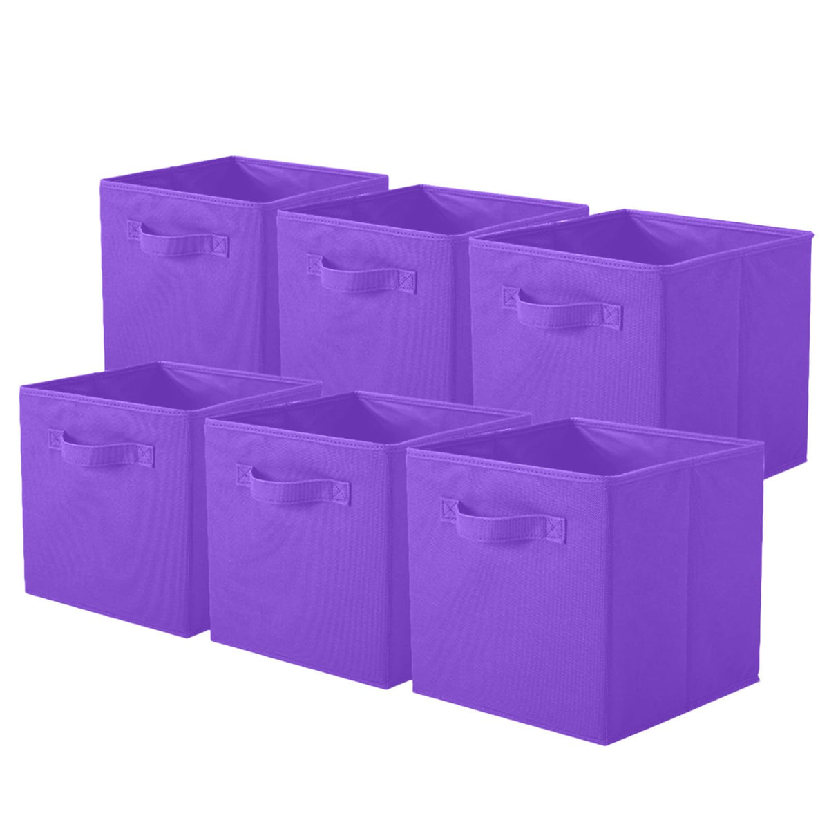 ShellKingdom Storage Bins, Foldable Fabric Storage Cubes And Cloth Storage