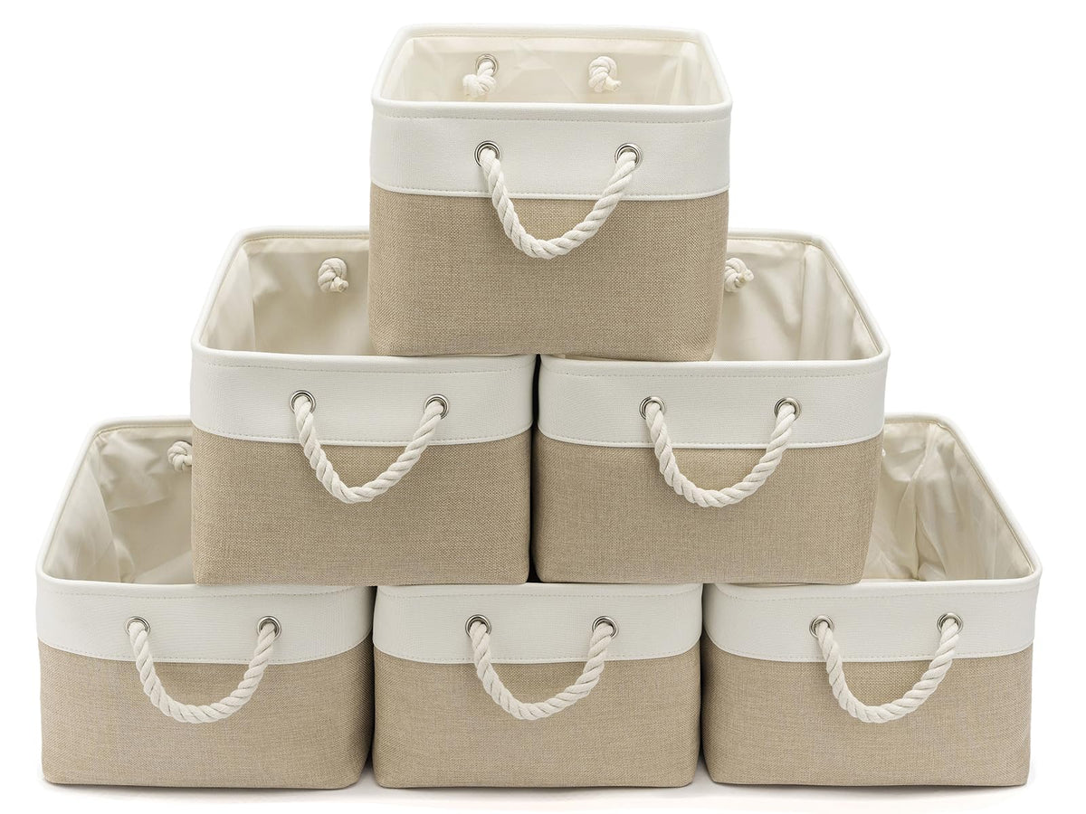 15.7x11.8x8.26 Inch Fabric Large Storage Bins with Handles 3 Pack