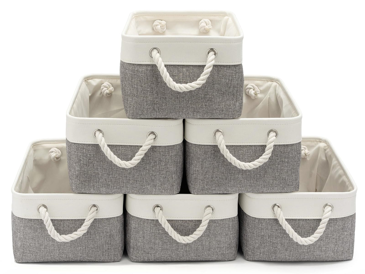 15.7x11.8x8.26 Inch Fabric Large Storage Bins with Handles 3 Pack