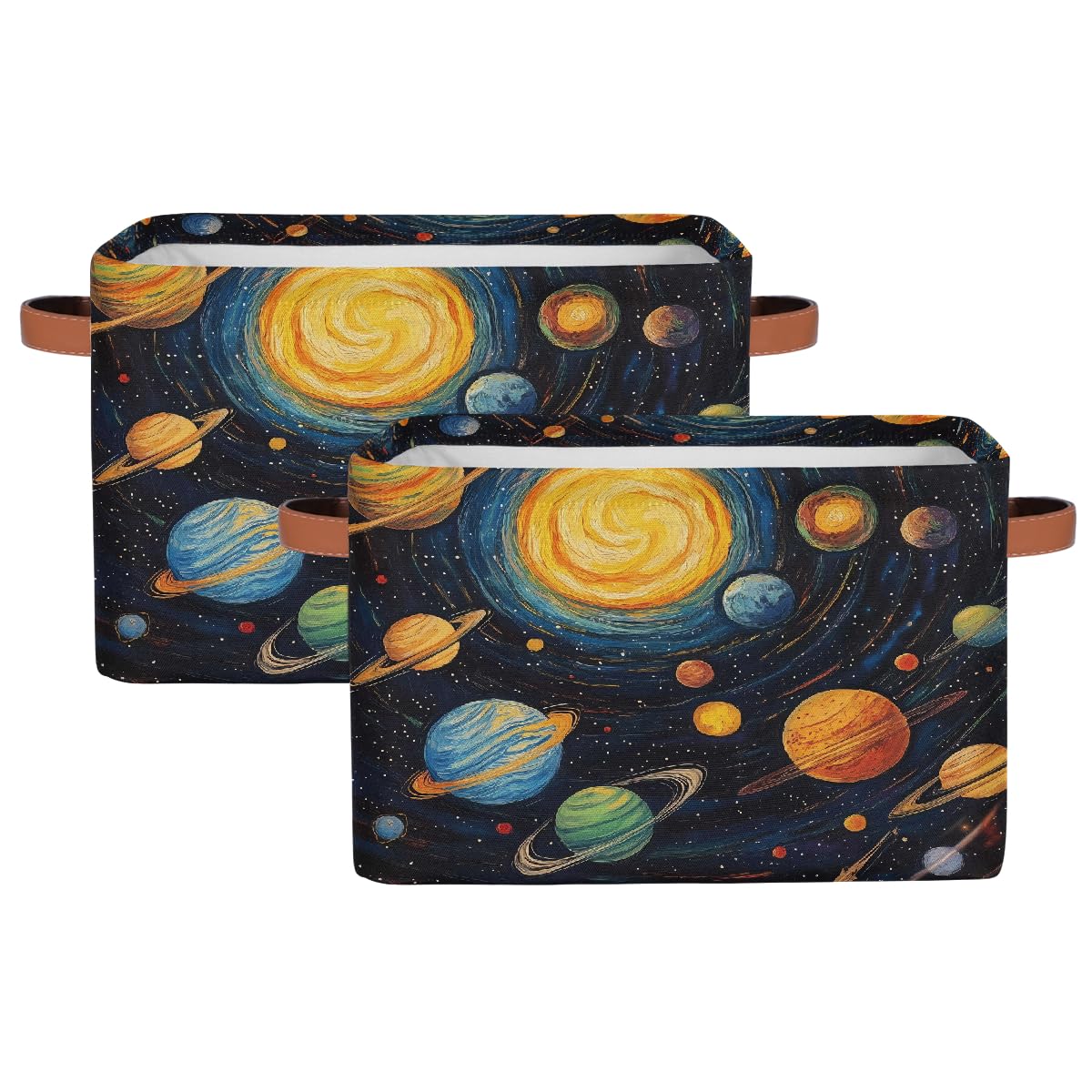 Wildflowers Plants Storage Baskets for Organizing, Fabric Collapsible Storage Bins Box Spring Esthetical Decorative Toy Organizer Baskets for Closet Shelves Gift Basket 1 Pc