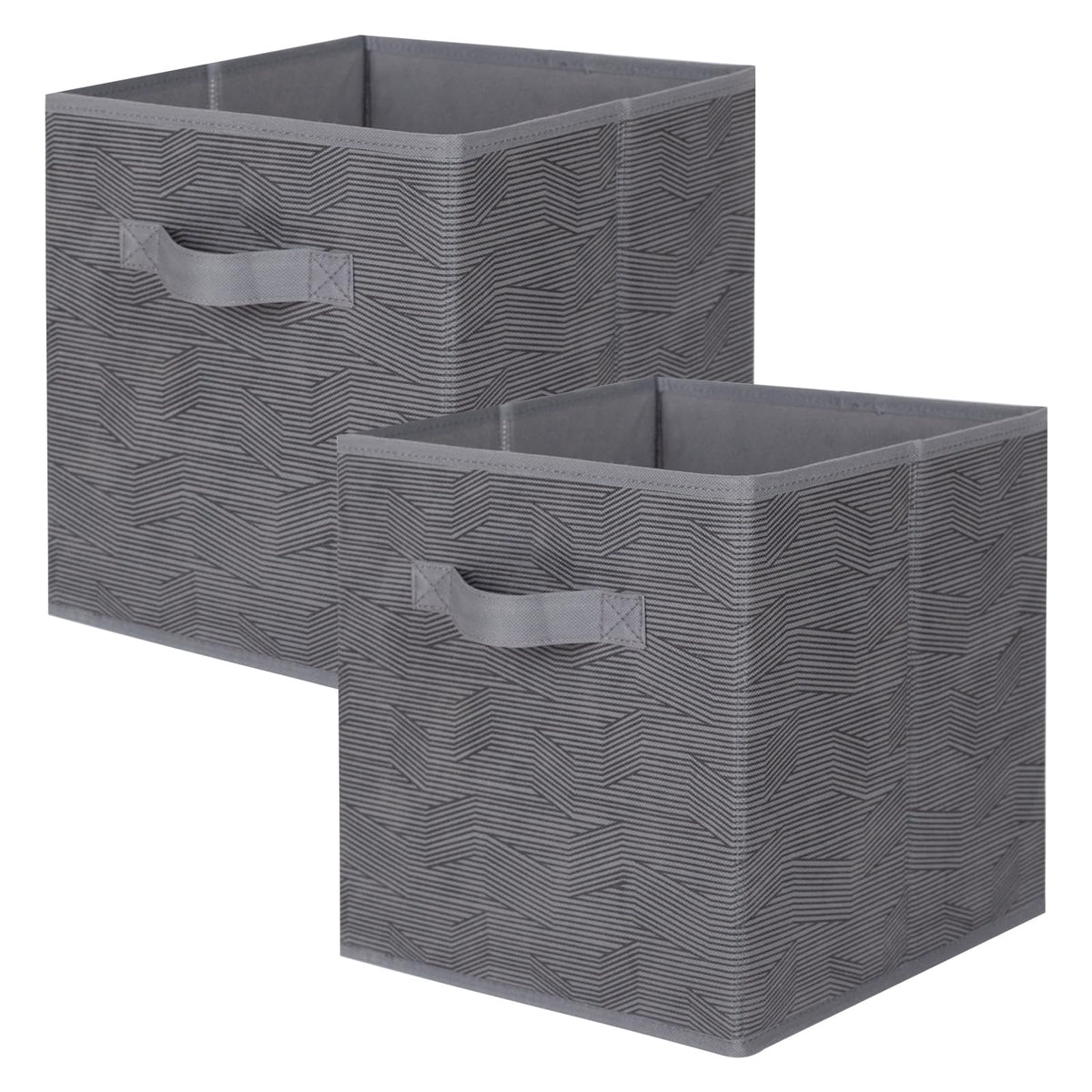 ShellKingdom Storage Bins, Foldable Fabric Storage Cubes And Cloth Storage