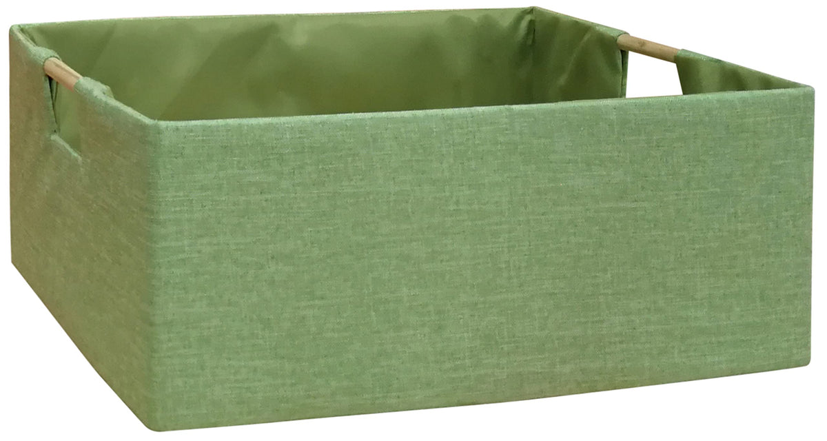 Storage Bin for Shelves Rectangle Closet Baskets Foldable Box with Handles, Gray Storage Bins, Storage Boxes for Home Office Car Dormroom