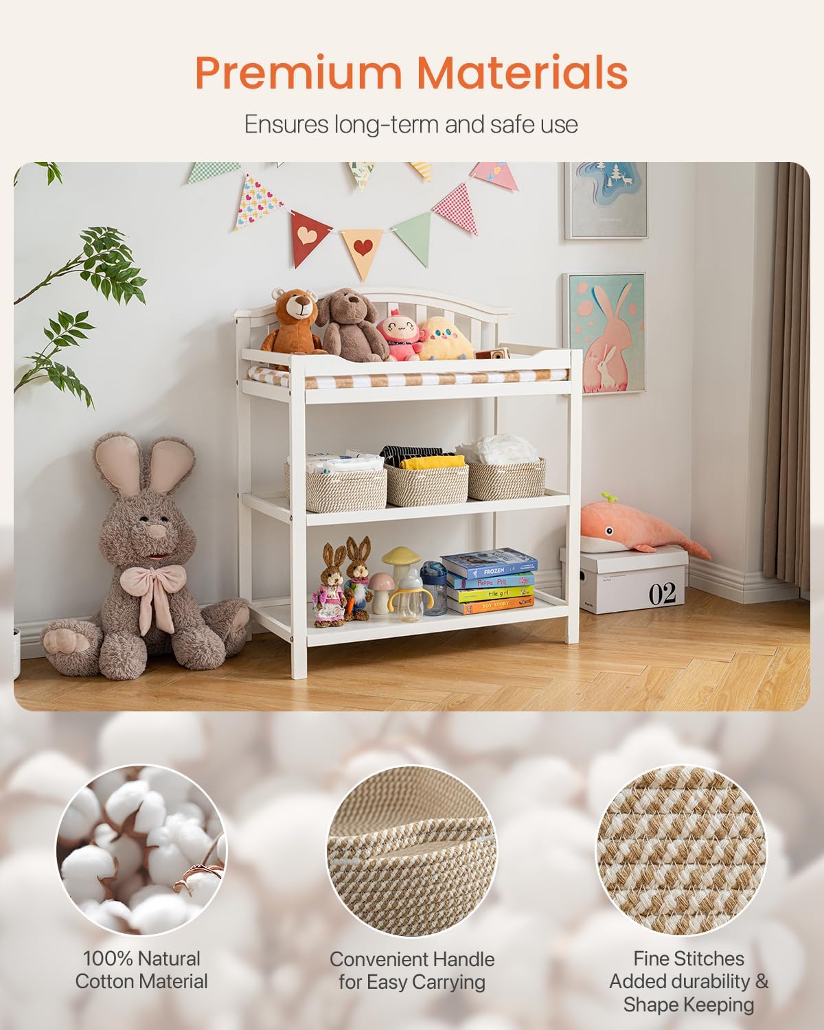 KALLAX Small Woven Storage Basket for Organizing, 12 x 8 x 4.5 inch, 3 Pack