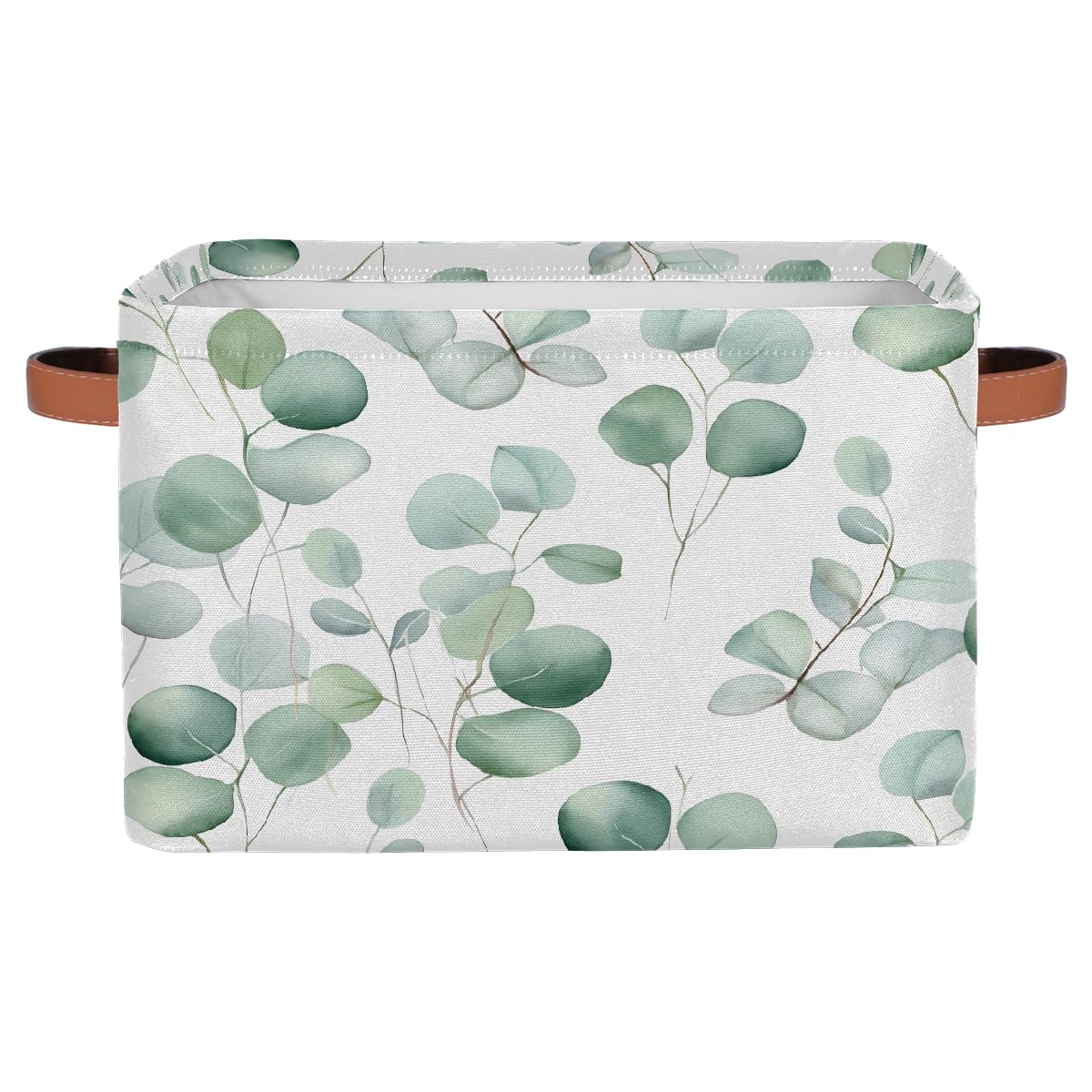 Wildflowers Plants Storage Baskets for Organizing, Fabric Collapsible Storage Bins Box Spring Esthetical Decorative Toy Organizer Baskets for Closet Shelves Gift Basket 1 Pc