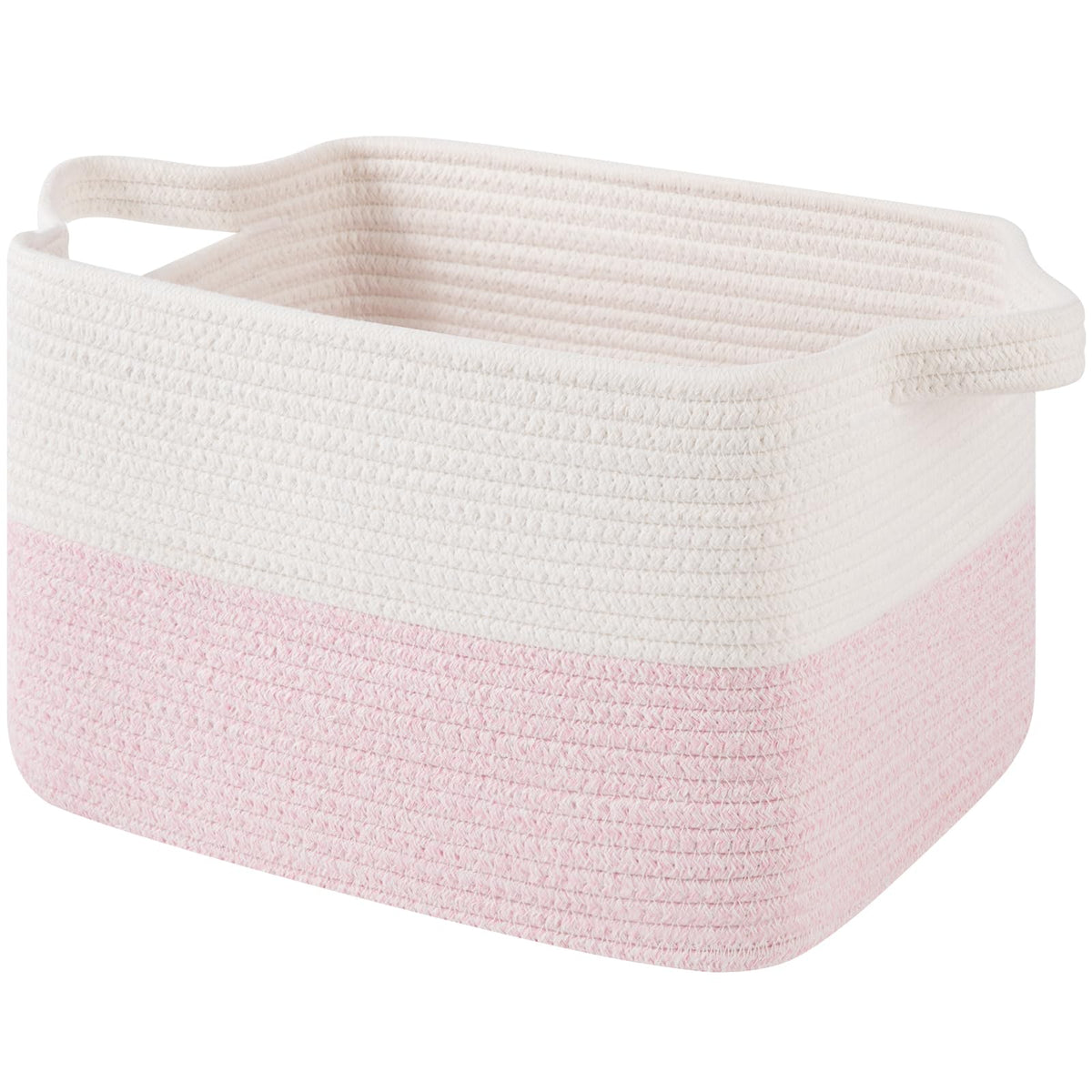 OIAHOMY 30L Woven Storage Basket for Shelves Baskets for Organizing Brown