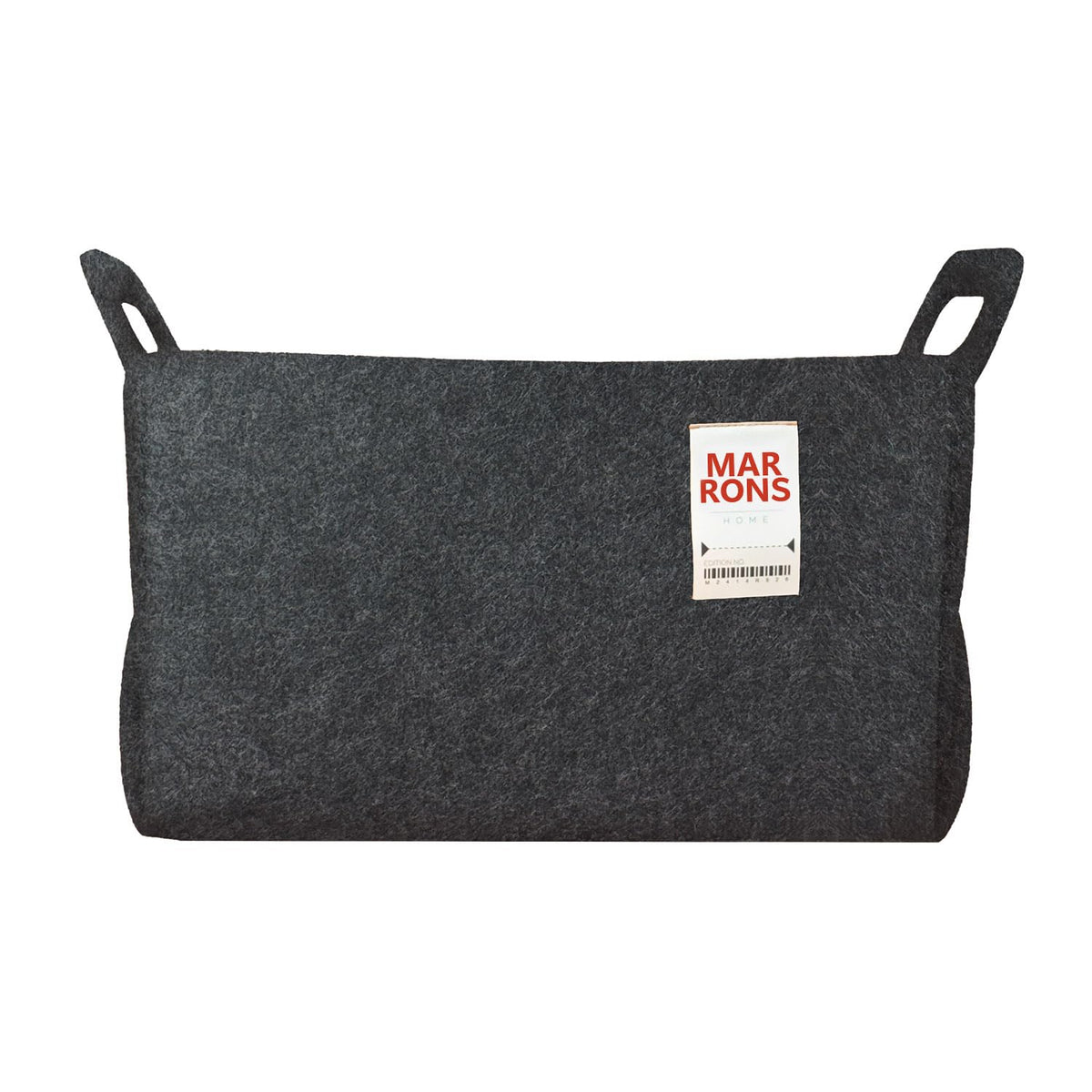 Collapsible Felt Olive Storage Bin Small 7.1"x5.1"x5.1" – Foldable Basket with Handles for Closet, Storage, Laundry Room Organization, Decorative Storage Baskets for Shelves, Nursery