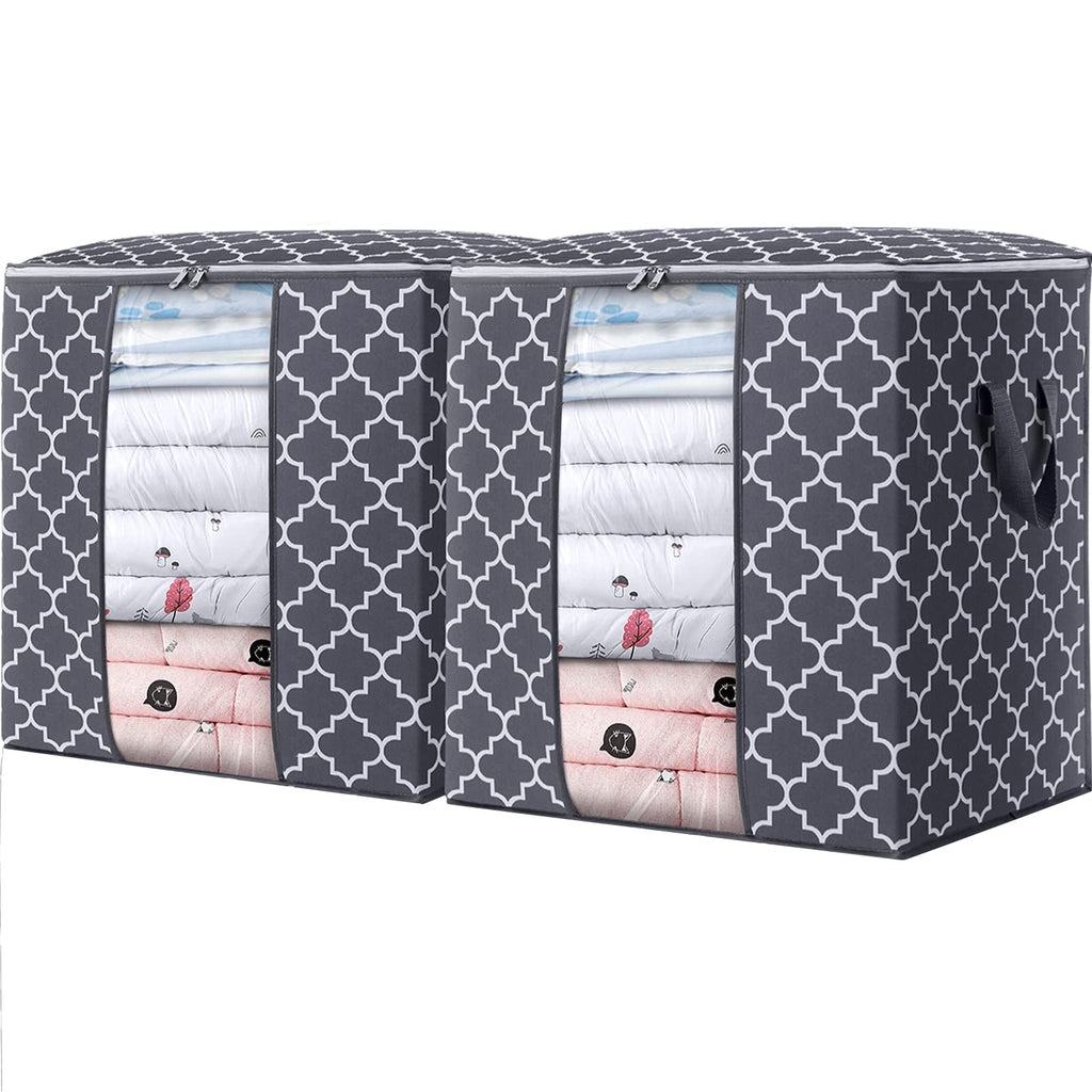 Storage Bags 3 Pack 100L Clothes Organization and Storage Containers