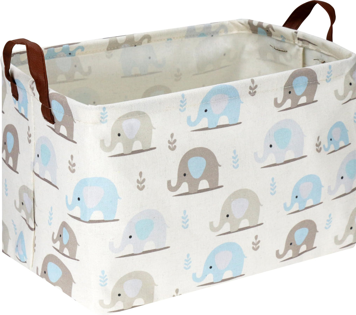 NTAOHAMPER Rectangular Storage Basket, Books Box, Gift Basket, Room Decor(Animal)