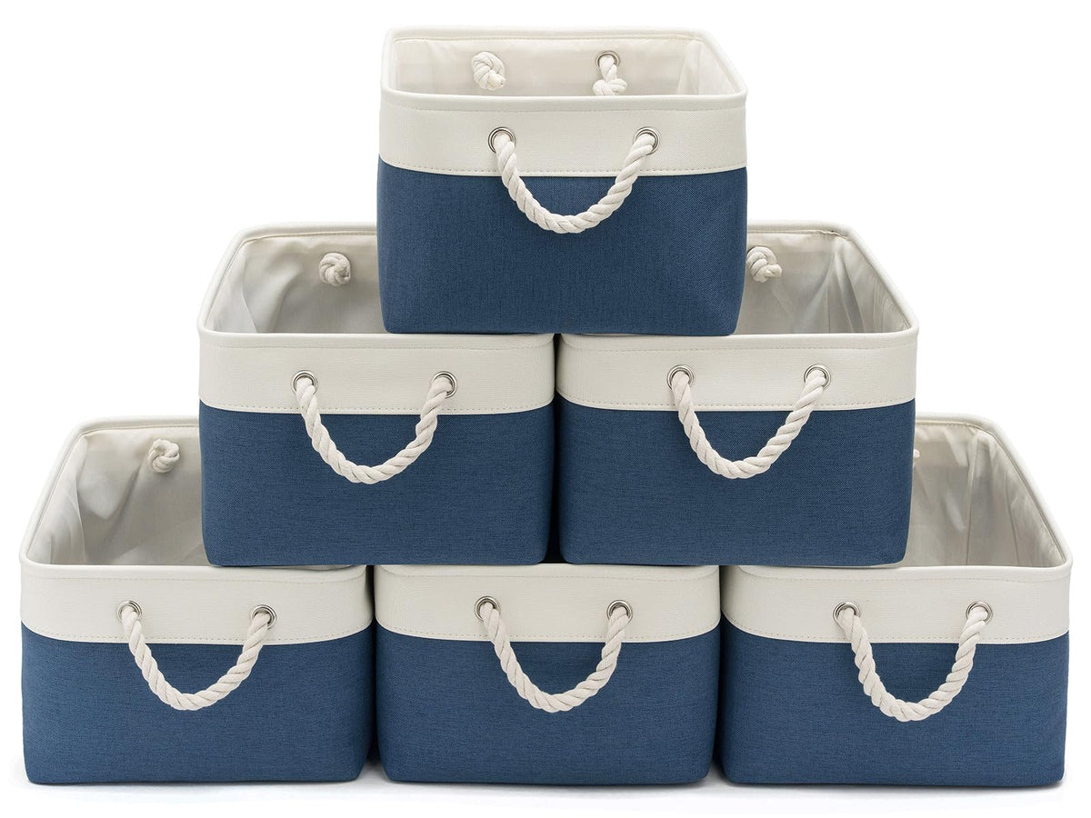 15.7x11.8x8.26 Inch Fabric Large Storage Bins with Handles 3 Pack