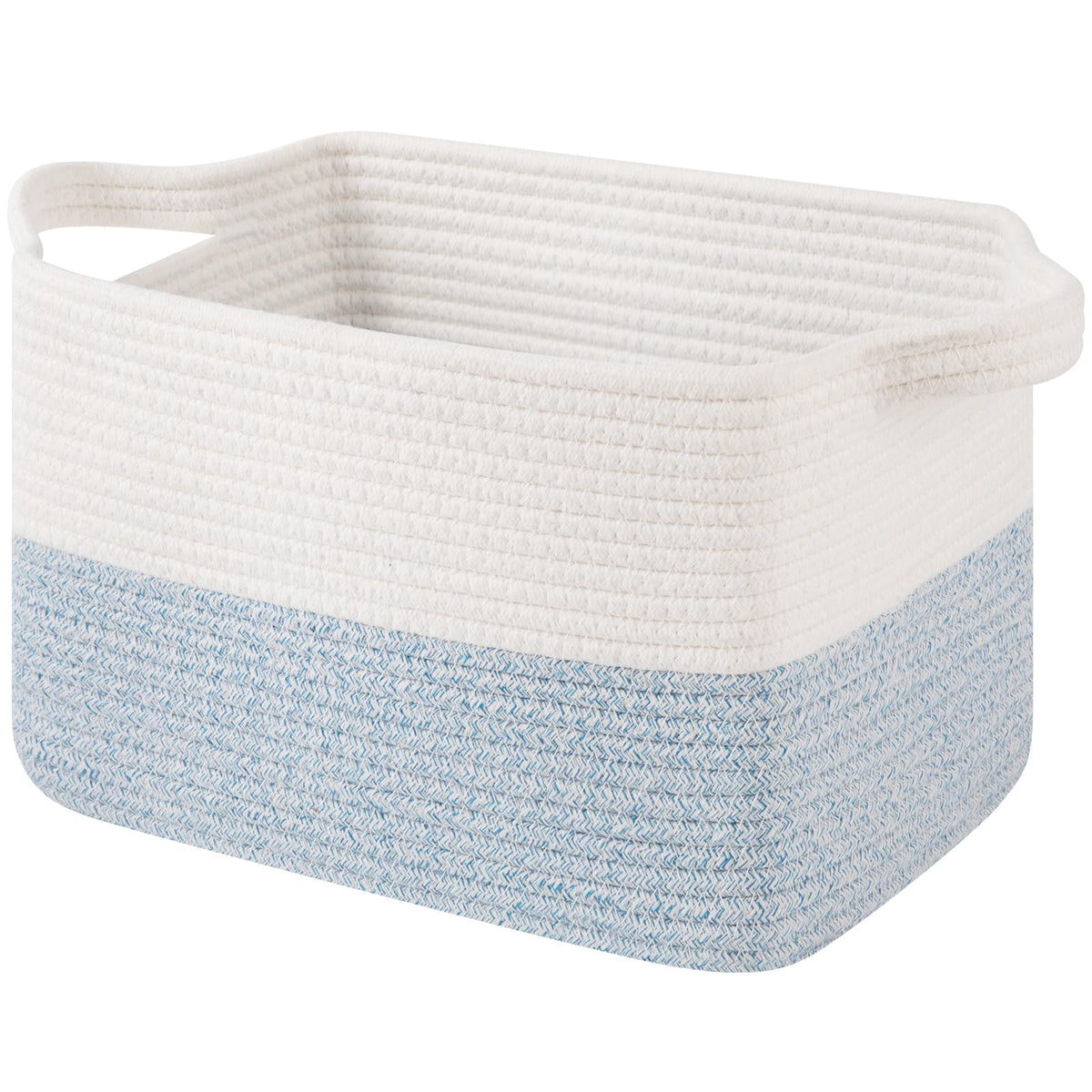 OIAHOMY 30L Woven Storage Basket for Shelves Baskets for Organizing Brown