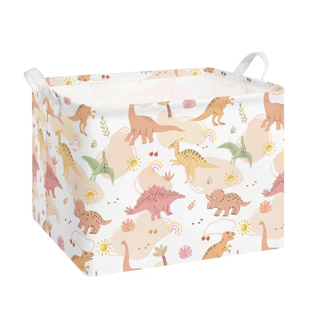 Collapsible Storage Basket Collapsible Fabric Laundry Basket with Handles