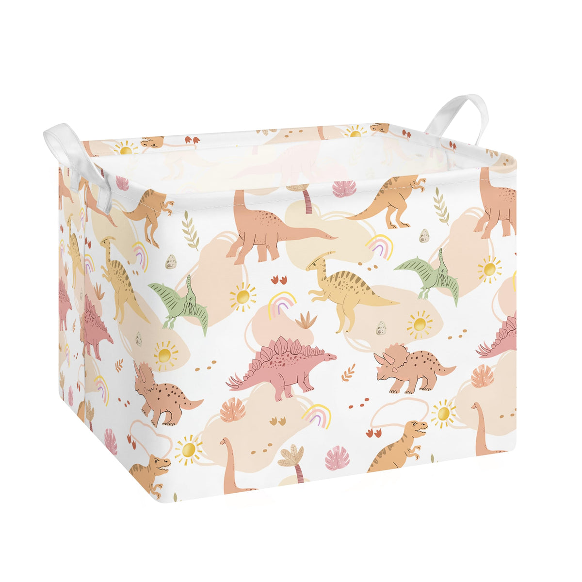 Collapsible Storage Basket Collapsible Fabric Laundry Basket with Handles