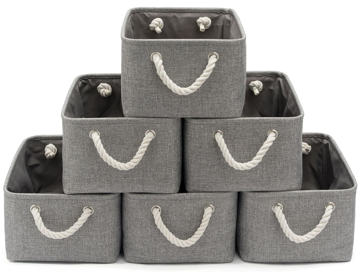 15.7x11.8x8.26 Inch Fabric Large Storage Bins with Handles 3 Pack