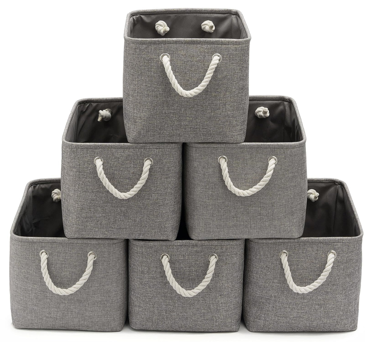 15.7x11.8x8.26 Inch Fabric Large Storage Bins with Handles 3 Pack
