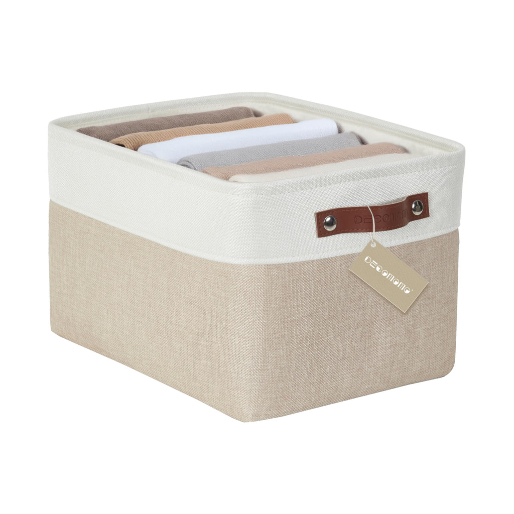 DECOMOMO Storage Bins, Large Fabric Storage Baskets for Shelves 1 Pack