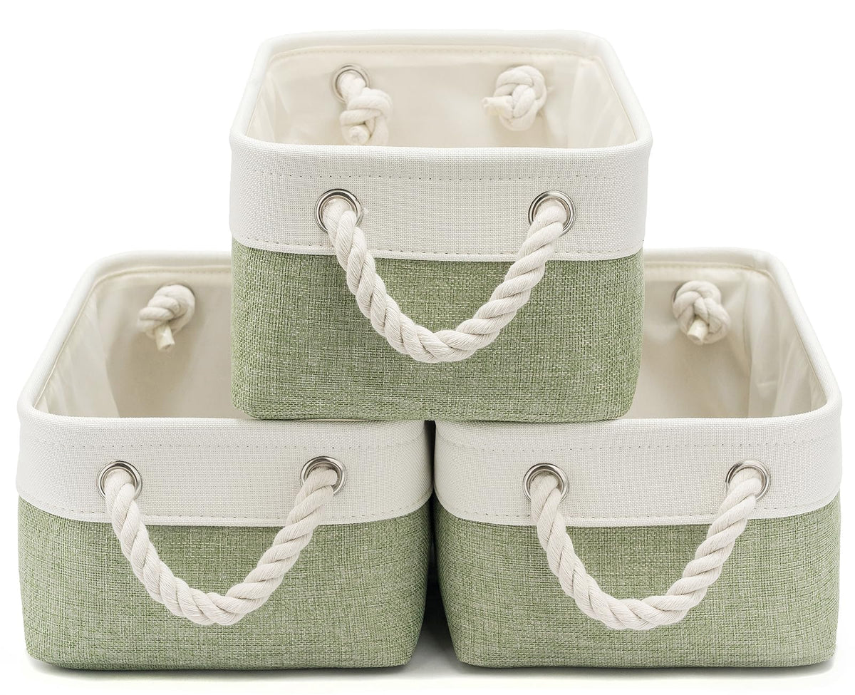 15.7x11.8x8.26 Inch Fabric Large Storage Bins with Handles 3 Pack