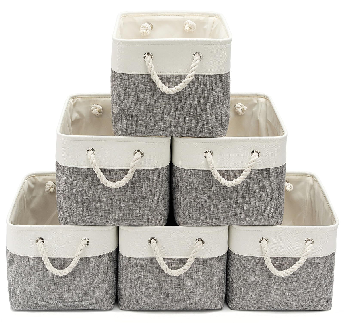 15.7x11.8x8.26 Inch Fabric Large Storage Bins with Handles 3 Pack