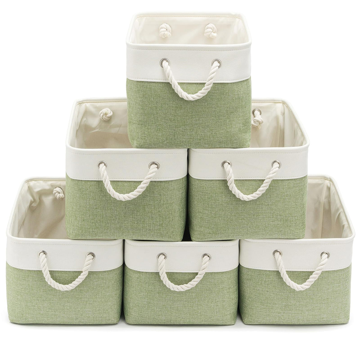 15.7x11.8x8.26 Inch Fabric Large Storage Bins with Handles 3 Pack