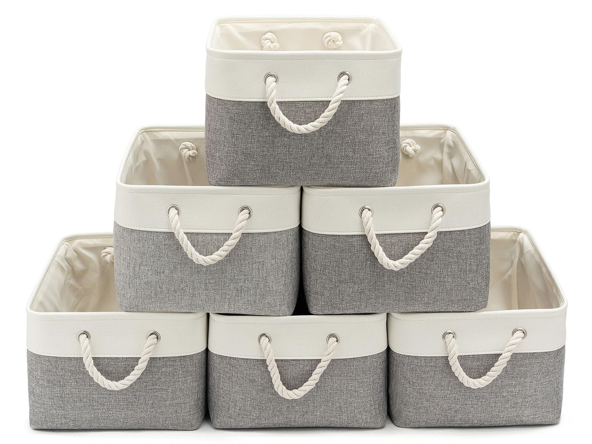 15.7x11.8x8.26 Inch Fabric Large Storage Bins with Handles 3 Pack