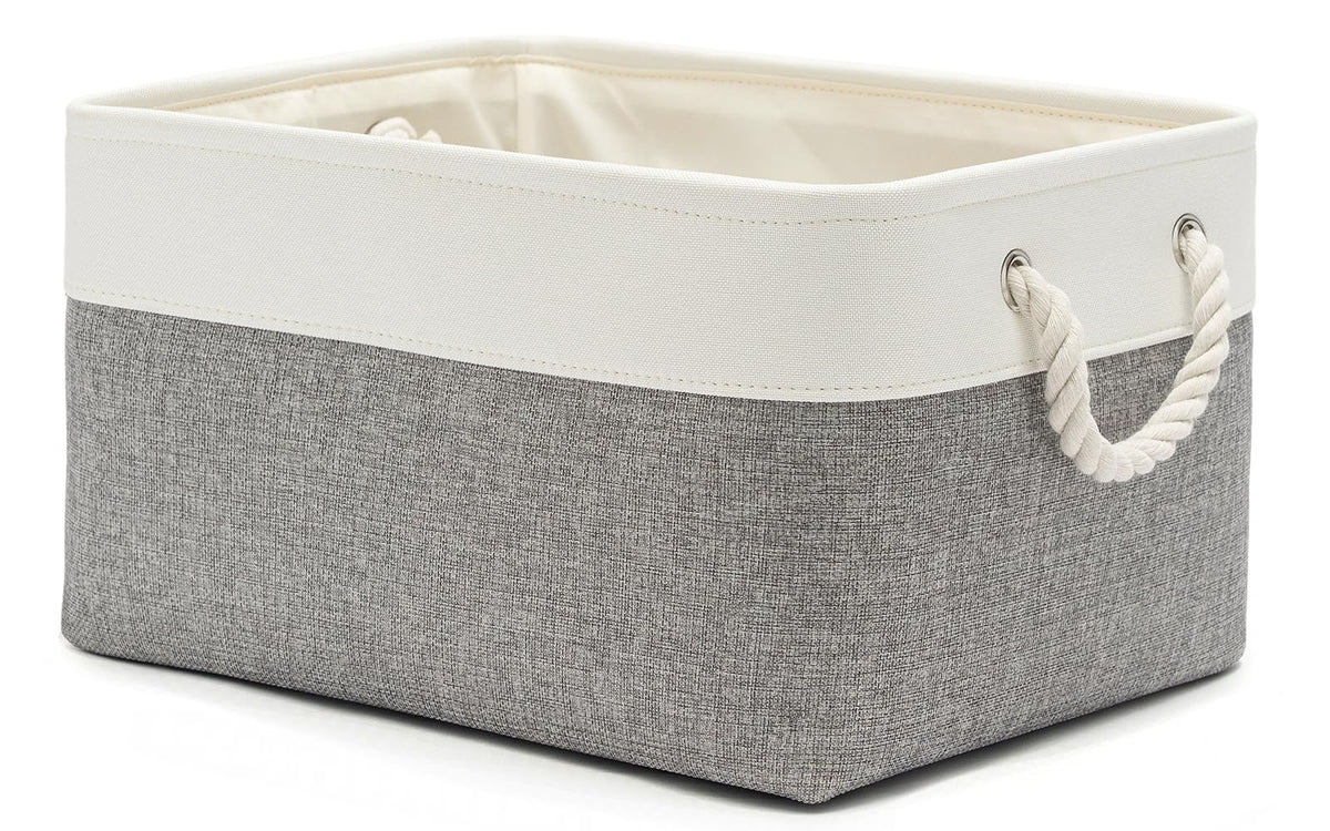15.7x11.8x8.26 Inch Fabric Large Storage Bins with Handles 3 Pack