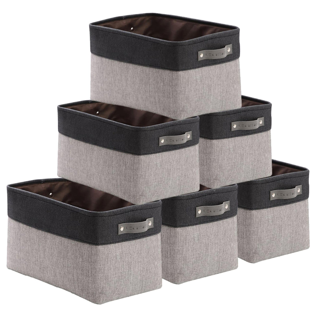 DECOMOMO Storage Bins, Large Fabric Storage Baskets for Shelves 1 Pack