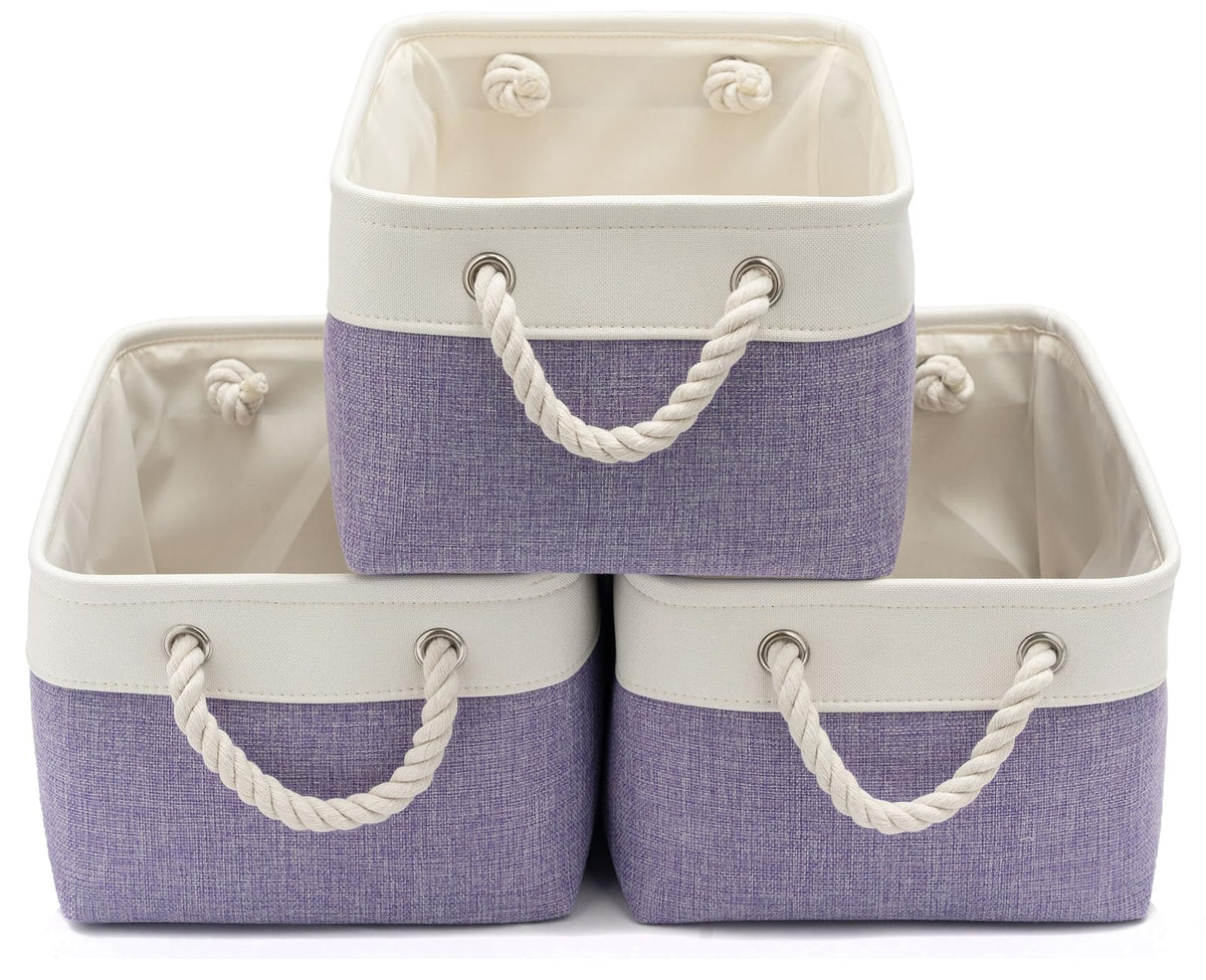 15.7x11.8x8.26 Inch Fabric Large Storage Bins with Handles 3 Pack