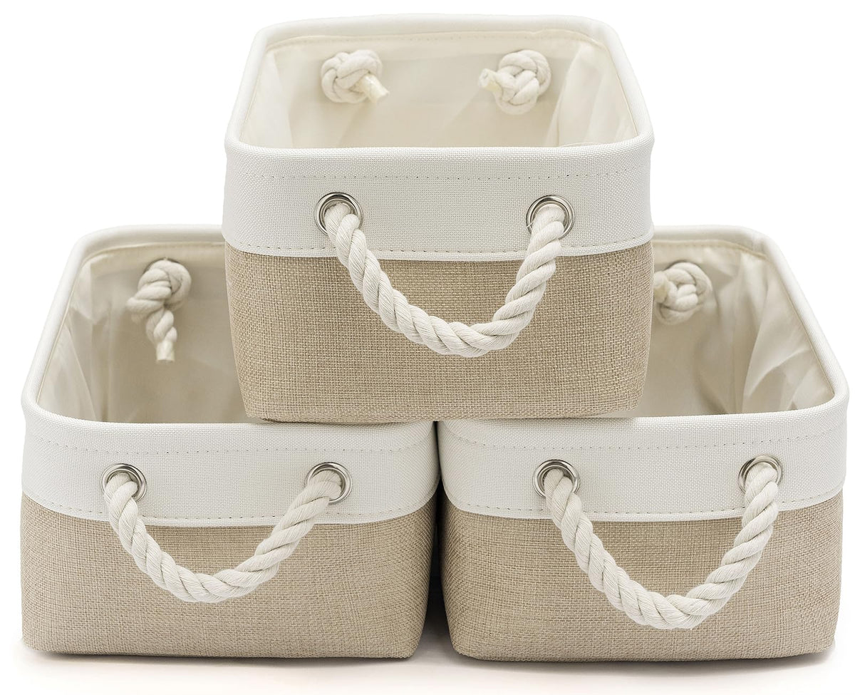 15.7x11.8x8.26 Inch Fabric Large Storage Bins with Handles 3 Pack