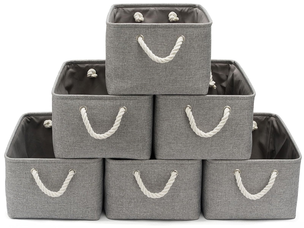 15.7x11.8x8.26 Inch Fabric Large Storage Bins with Handles 3 Pack