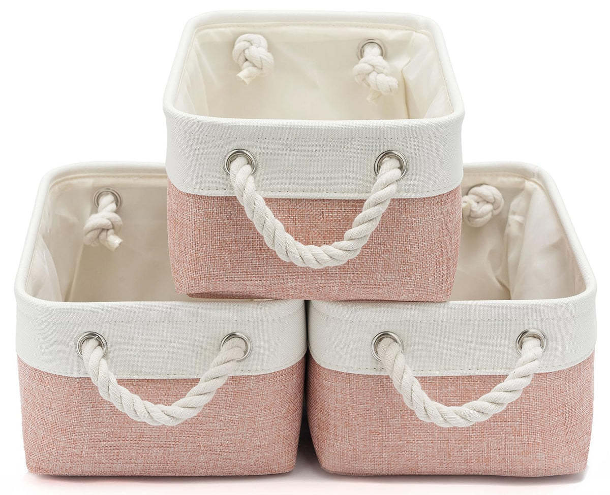 15.7x11.8x8.26 Inch Fabric Large Storage Bins with Handles 3 Pack