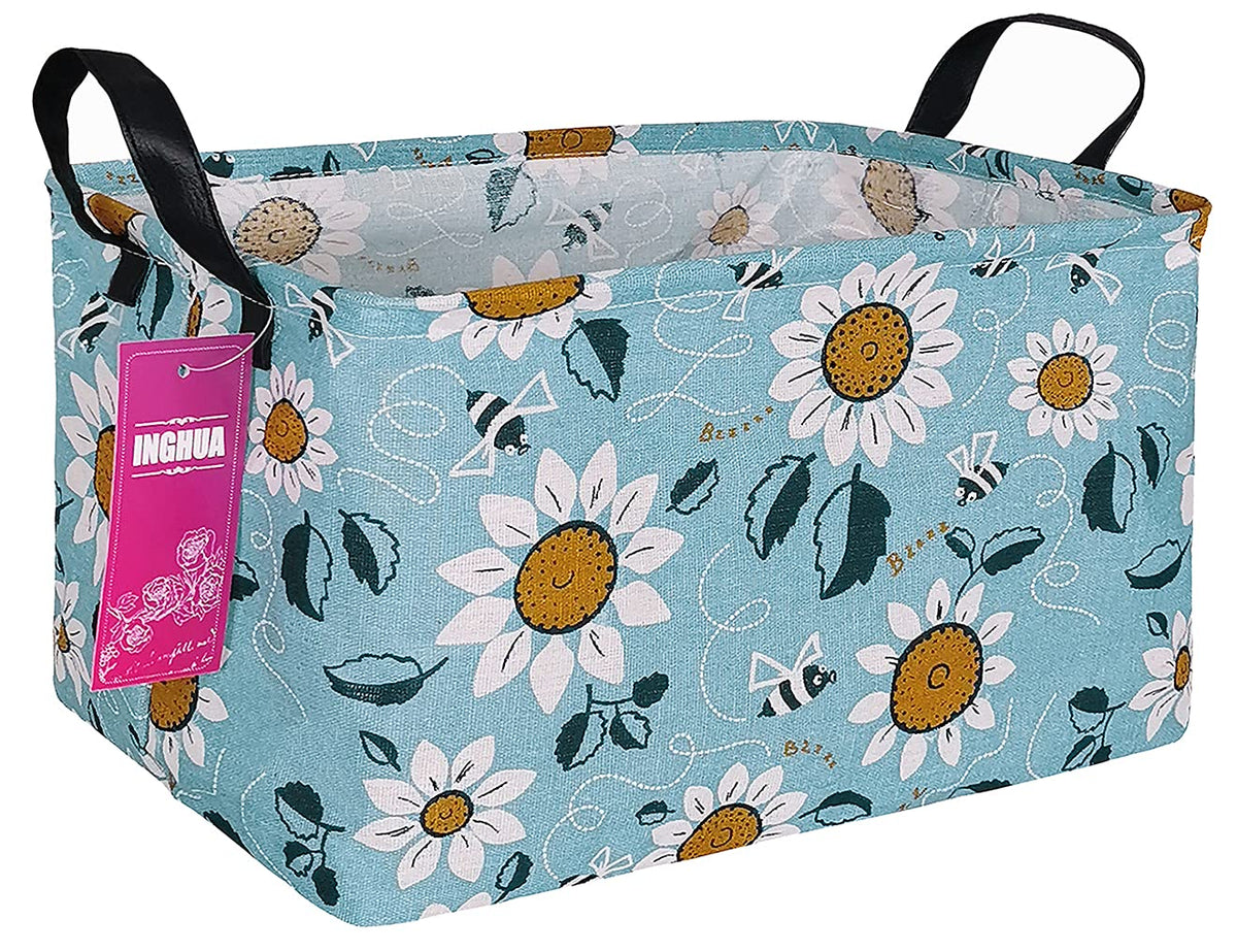 Rectangular Vehicles Storage Basket Fabric