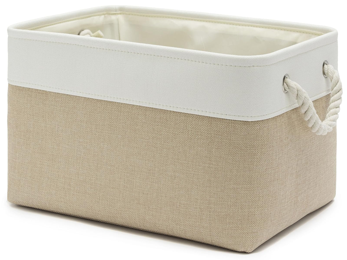 15.7x11.8x8.26 Inch Fabric Large Storage Bins with Handles 3 Pack