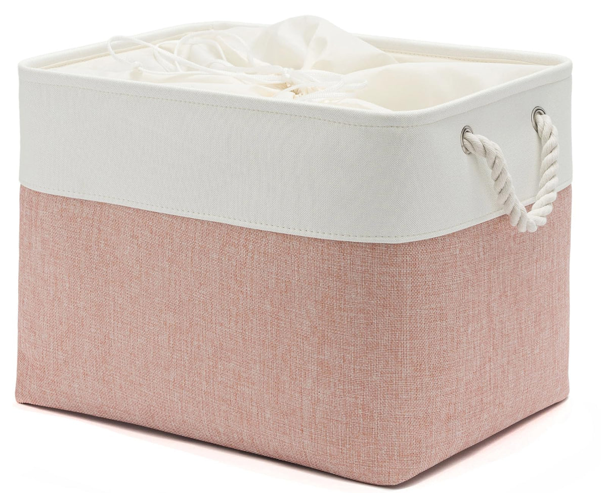 15.7x11.8x8.26 Inch Fabric Large Storage Bins with Handles 3 Pack