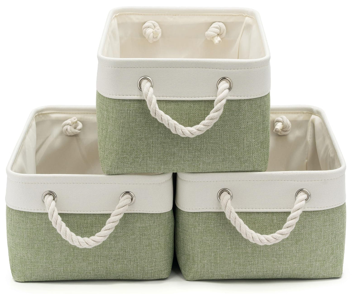 15.7x11.8x8.26 Inch Fabric Large Storage Bins with Handles 3 Pack