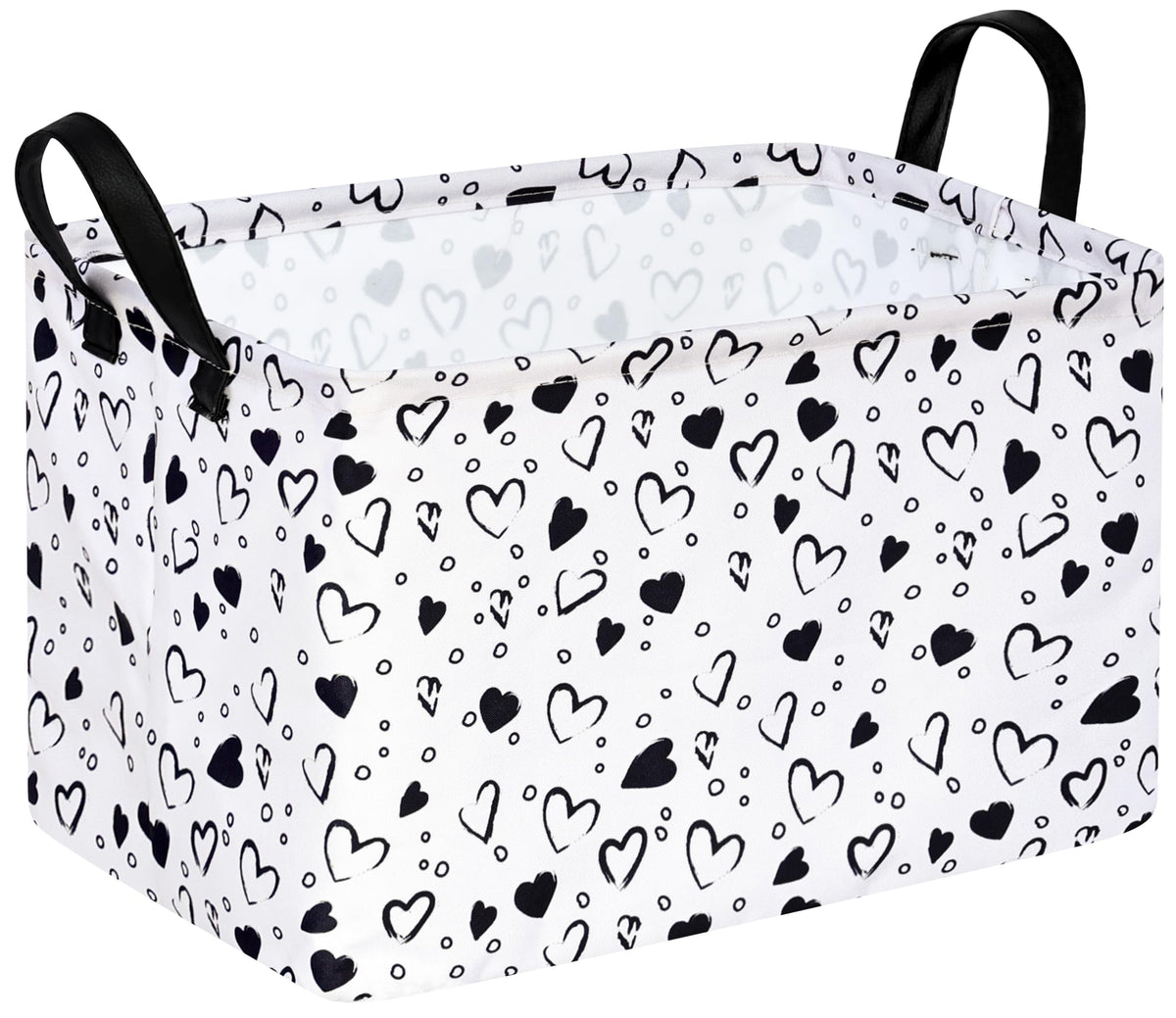 MAIZMZ Rectangular Storage Basket Collapsible Organizer Bin Waterproof Toy Box for Organizing Home/Dorm/Kitchen/Pet/Office/Closet/Shelf/Gift Baskets