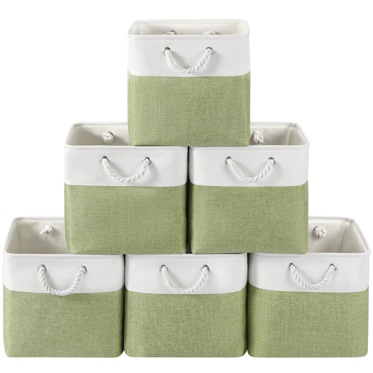 15.7x11.8x8.26 Inch Fabric Large Storage Bins with Handles 3 Pack