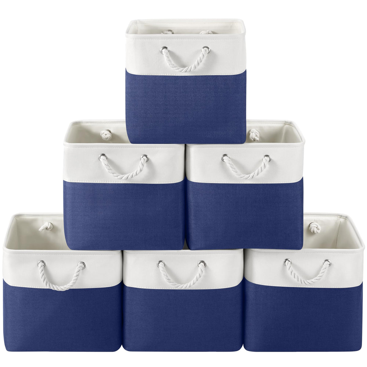 15.7x11.8x8.26 Inch Fabric Large Storage Bins with Handles 3 Pack
