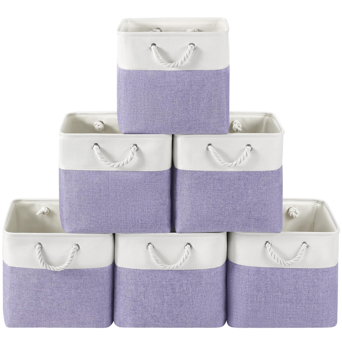 15.7x11.8x8.26 Inch Fabric Large Storage Bins with Handles 3 Pack